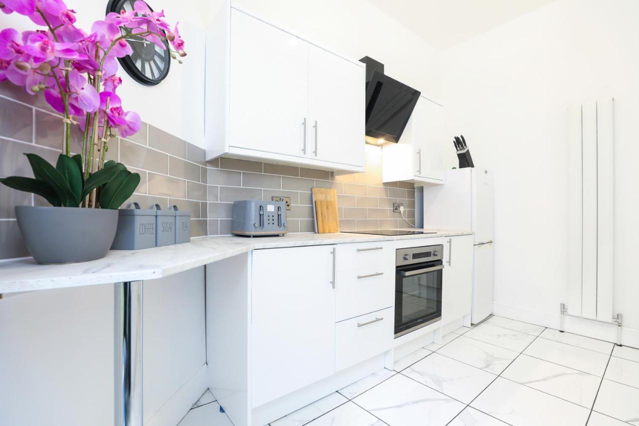 Stunning Modern 3 Bedroom Apartment Edynburg Zewnętrze zdjęcie